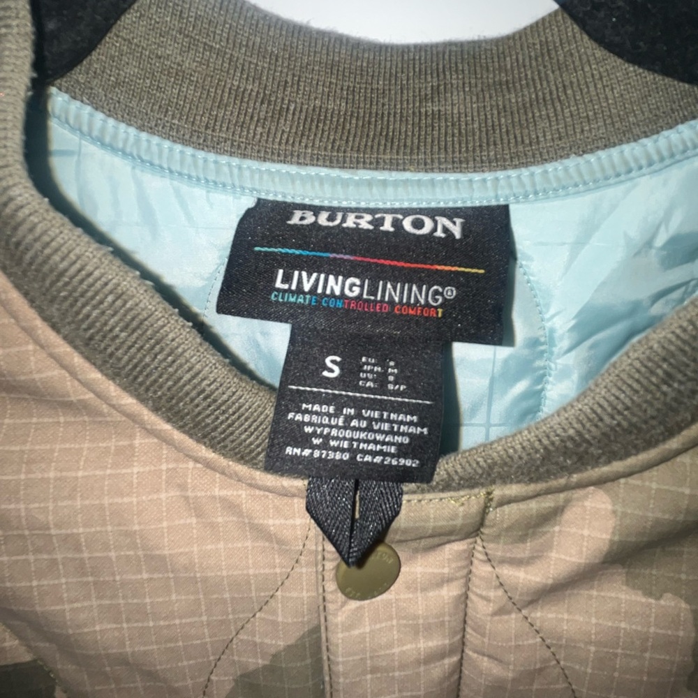 Women's Burton Kiley Camouflage Quilted Jacket - Picture 4 of 5